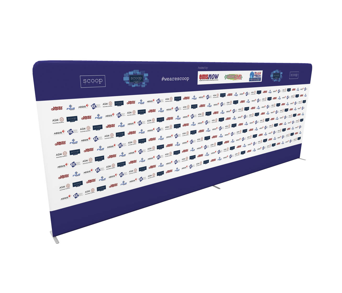 Tension Fabric Backdrop - 20' x 10'