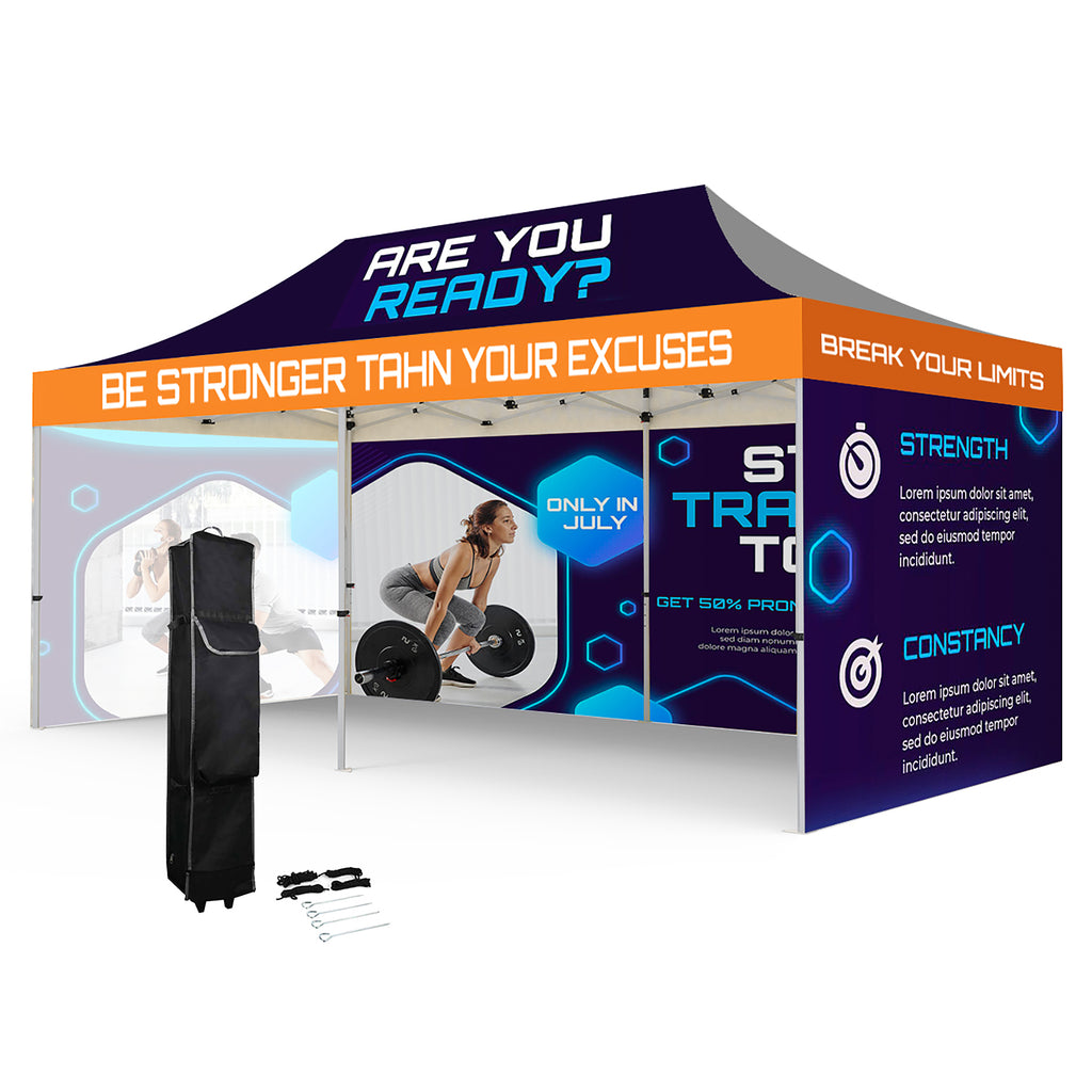 10' x 20' Custom Canopy Tent