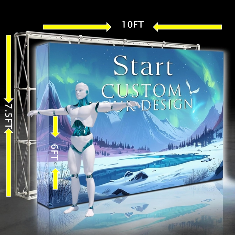 Backlit LED Popup Display - SEG