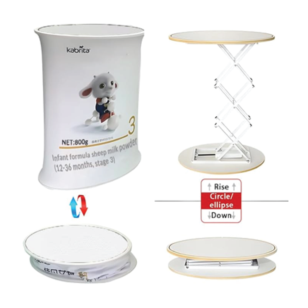 Pop Up Table - Ellipse